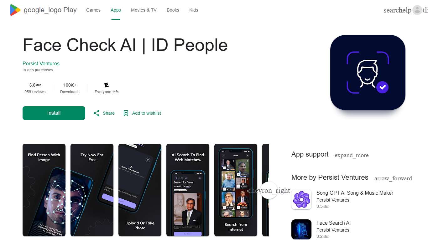 Face Check AI | ID People - Apps on Google Play